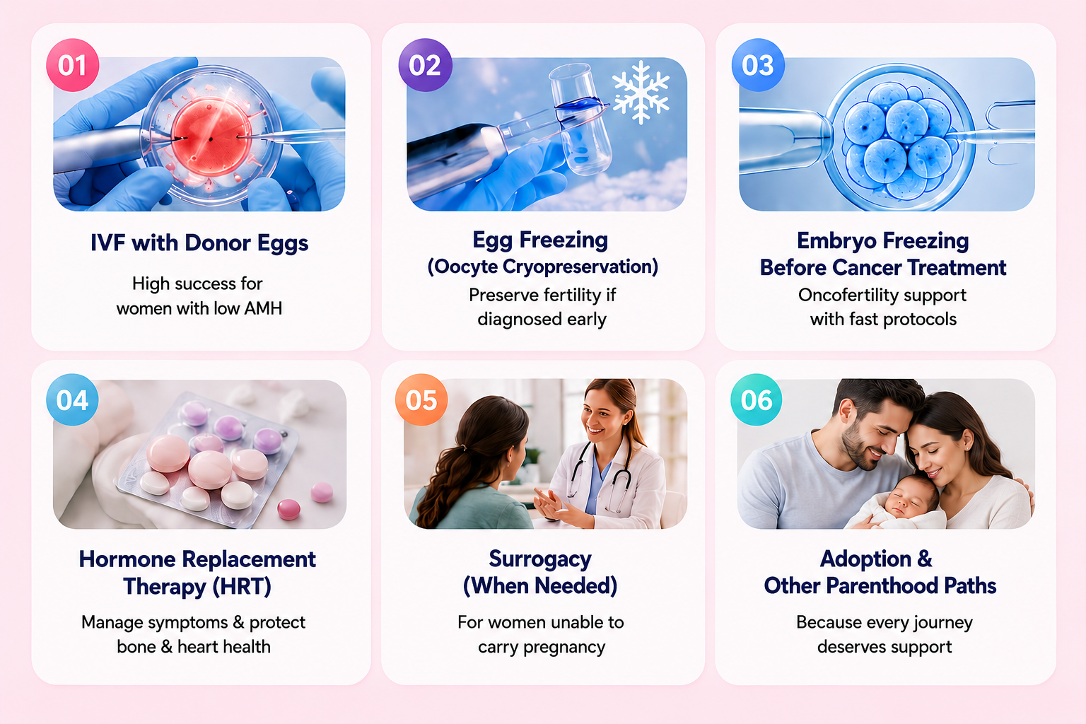 Fertility options for women with Premature Ovarian Insufficiency