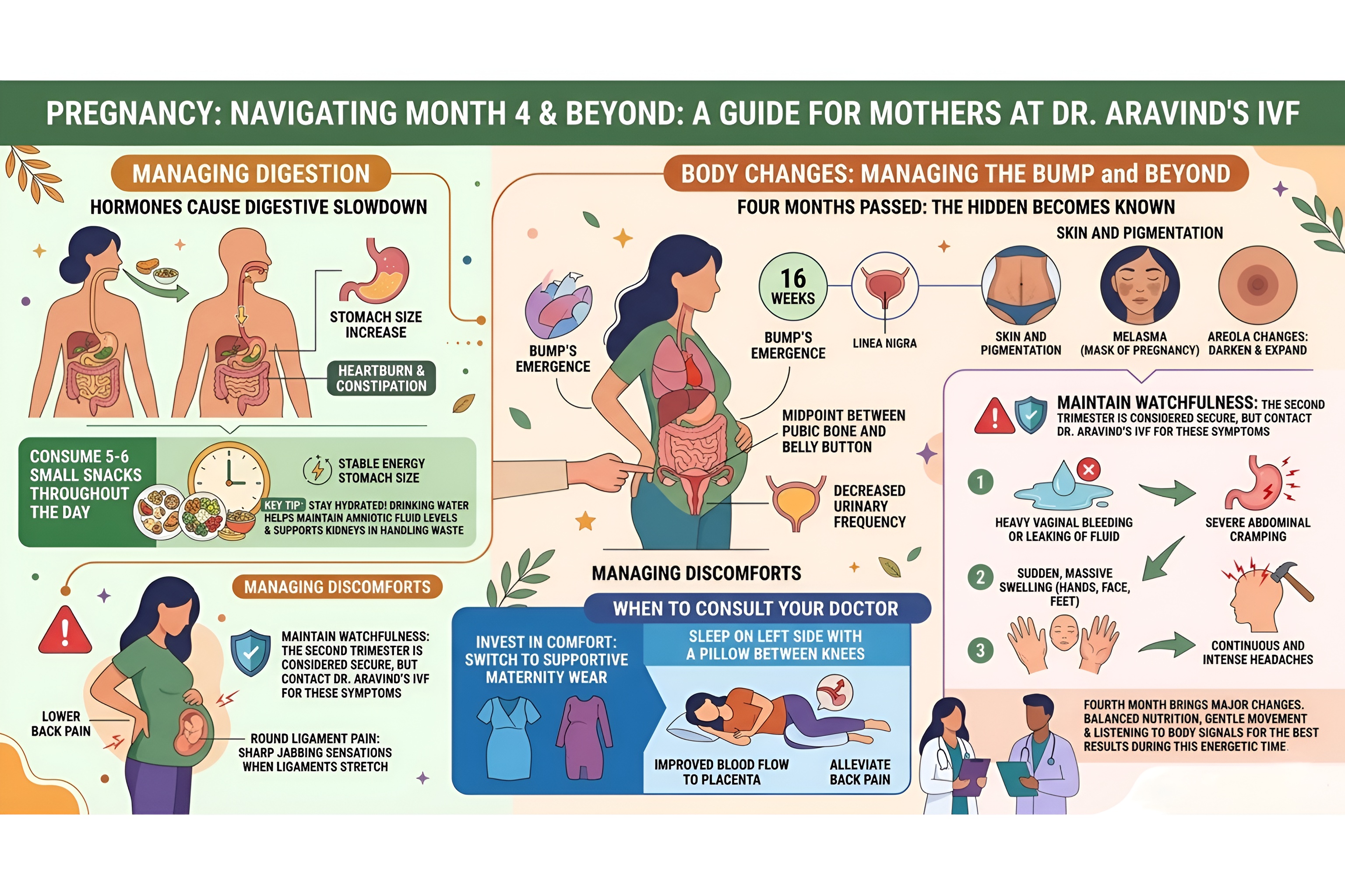 4th Month of Pregnancy: Symptoms, Baby Development & Second Trimester Guide