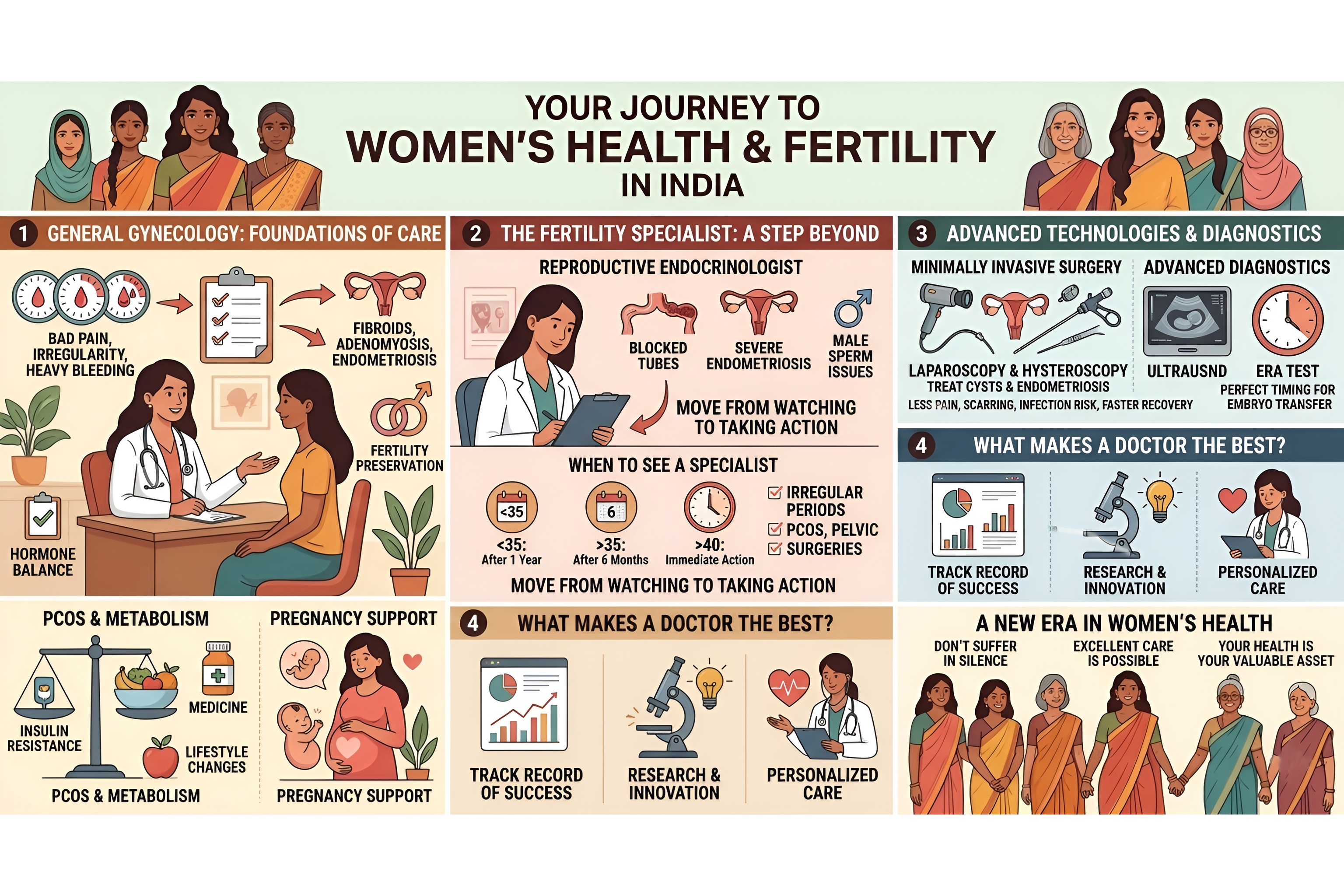 Excellence in Women’s Reproductive Health: From Gynecology to Fertility Care