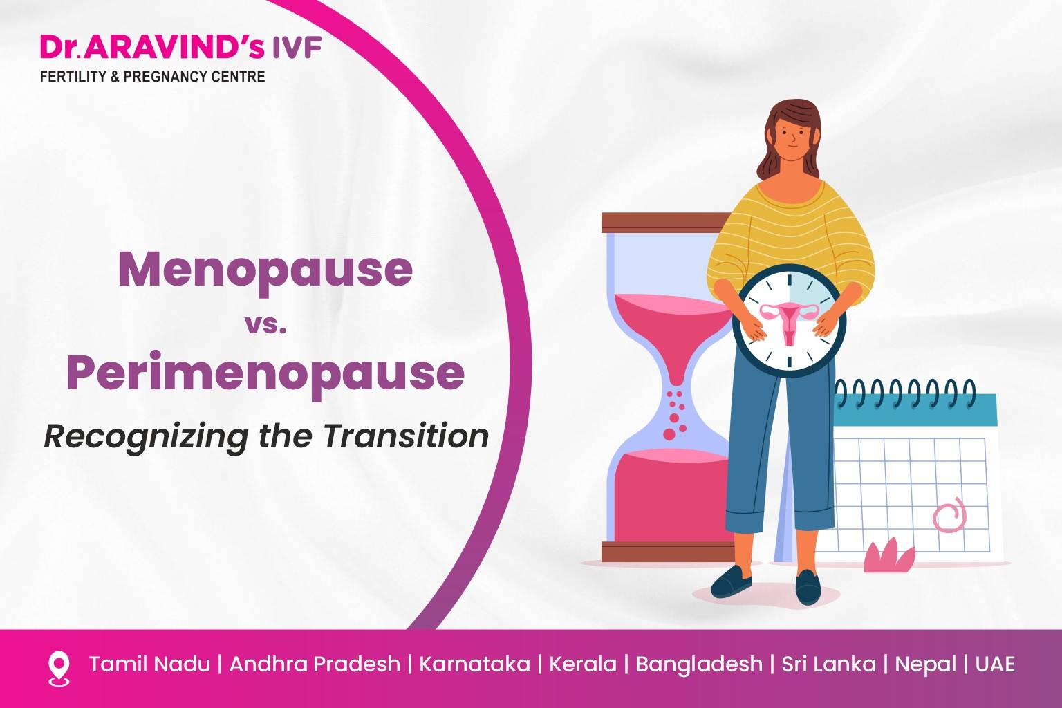 Common symptoms of menopause including hot flashes and mood changes