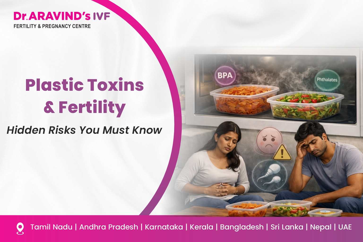 Plastic food containers releasing toxins affecting fertility and hormones
