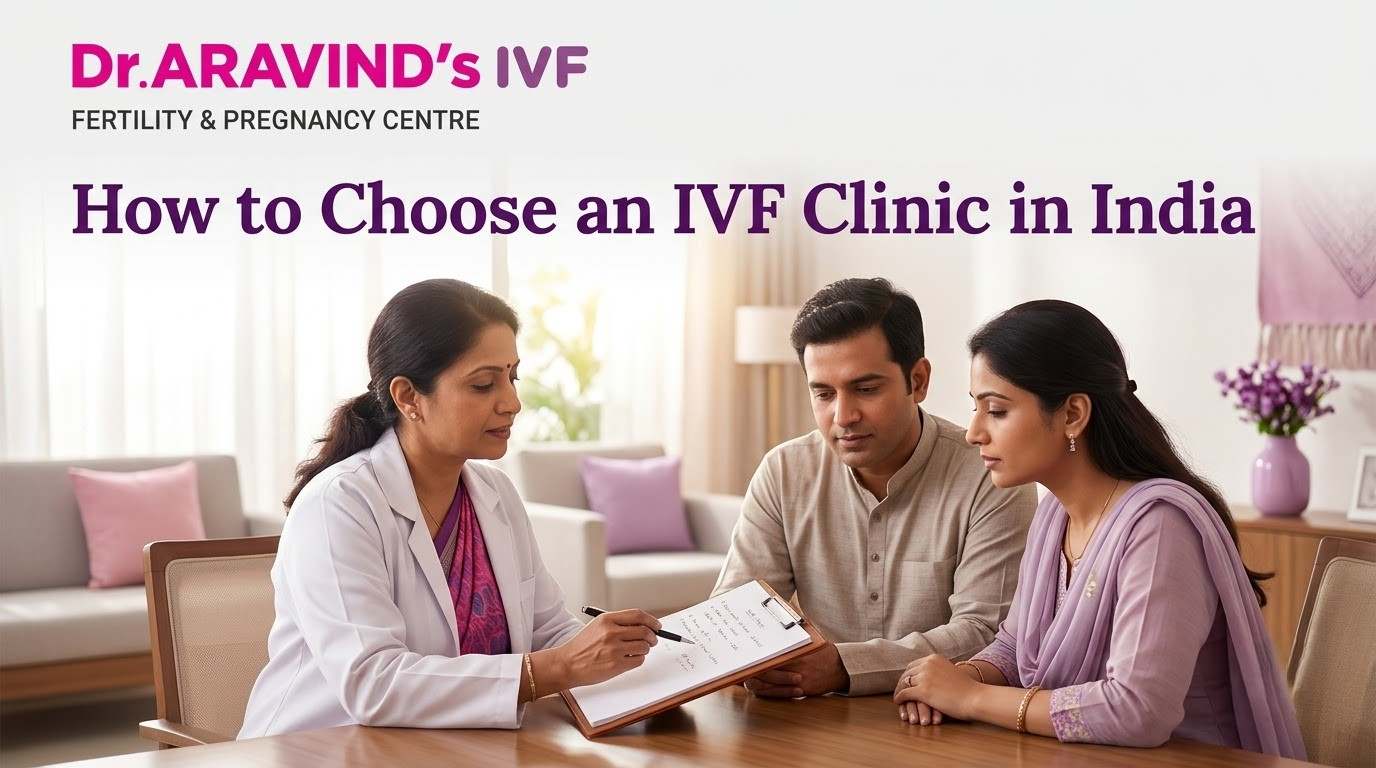 Couple discussing IVF treatment options with a fertility specialist in India